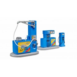 POMPE A ESSENCE ET STATION...